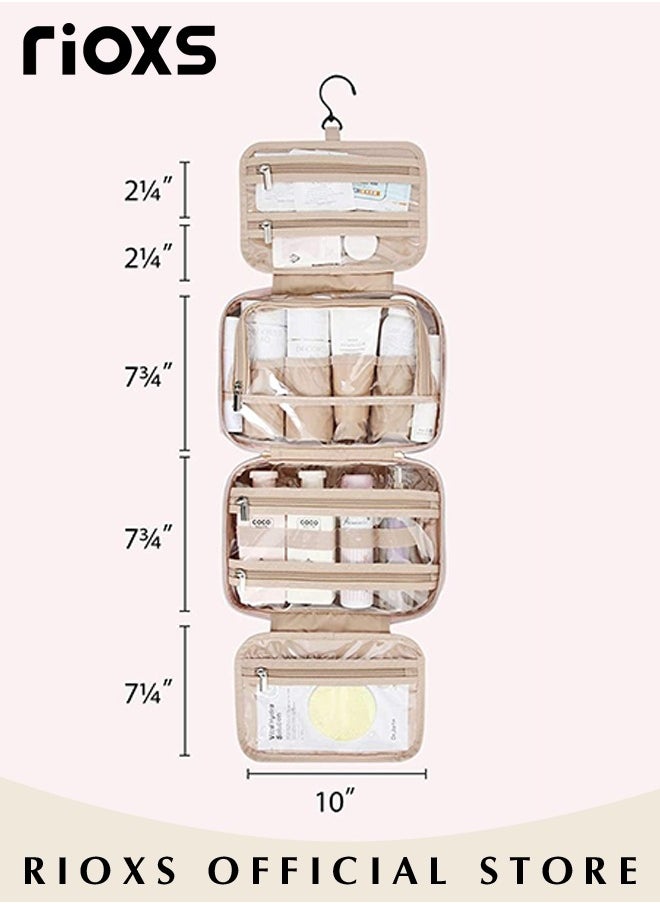 Hanging Toiletry Bag Travel Organizer Kit for Women & Men Portable Makeup Cosmetic Bag Case Large Capacity Storage Bag for Shampoo, Toiletries, Make up Cosmetics Tools Accessories - pzsku/Z1E1EB6A126275C3F8622Z/45/_/1709023260/c3e896f3-c292-4030-82d9-ab95f68c4953