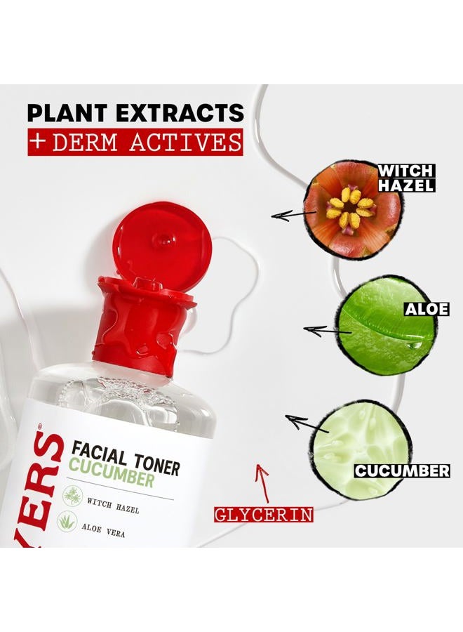 Thayers Witch Hazel Cucumber Face Toner. 12 Fluid Ounce Alcohol-Free Facial Mist With Aloe Vera Formula. Skin Care Essentials - Image 5