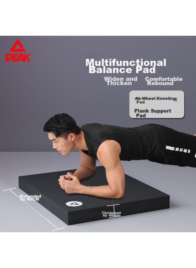 PEAK Peak Balance Pad, Yoga Mat, Fitness Plank Support, Core Training, Bench Press Mat, Non-slip, Thickened, Soft, Kneeling Pad  - Image 1