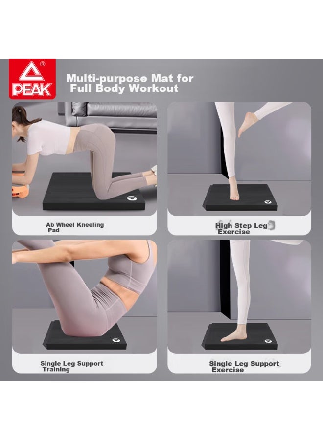 PEAK Peak Balance Pad, Yoga Mat, Fitness Plank Support, Core Training, Bench Press Mat, Non-slip, Thickened, Soft, Kneeling Pad  - Image 3