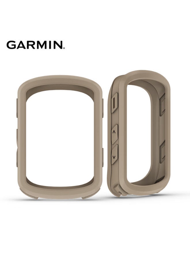 GARMIN جرمين إيدج 540&840 حافظة حماية سيليكون لجهاز الكمبيوتر للدراجات، غطاء حماية بديل، لون رمل - Image 1