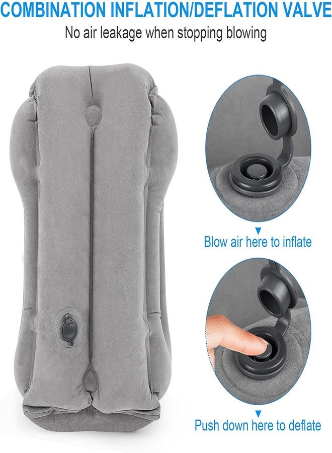 THMINS Inflatable Neck Pillow Used for Planes,Airplanes,Cars,Buses,Trains,Office Napping,Travel Accessories - Image 5