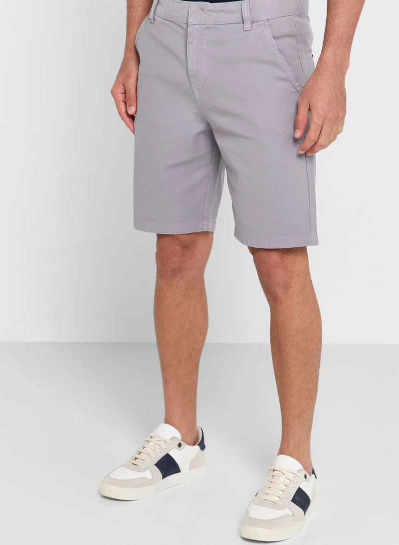 Robert Wood Textured Shorts