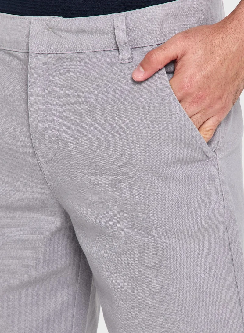 Robert Wood Textured Shorts