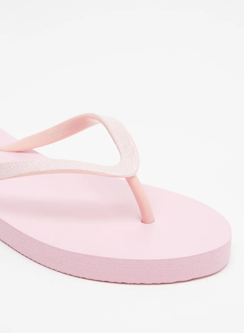 VERO MODA Shimmer Strap Flip Flops