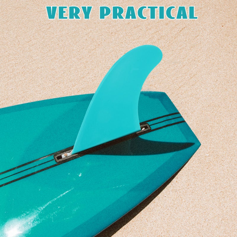 1 Pair of Surfboard Fin Paddleboard Fin Surfing Board Stabilizer Surfboard Water Divider for Replacement - Image 2