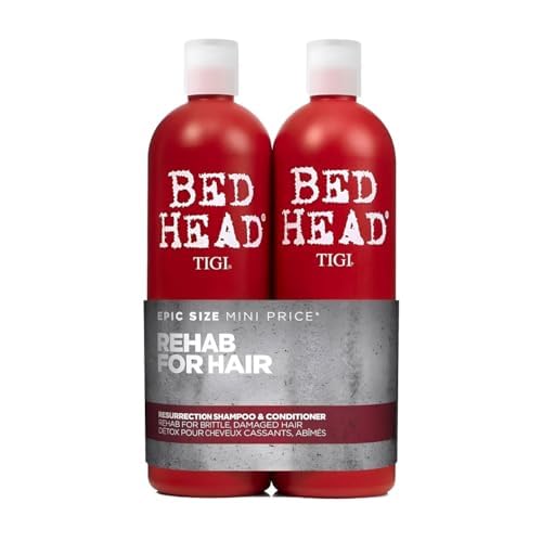 BED HEAD Tigi Bed Head Urban Anti+dotes Resurrection Shampoo & Conditioner Damage Level 3, 25.36 Ounce(Pack of 2) - Image 2