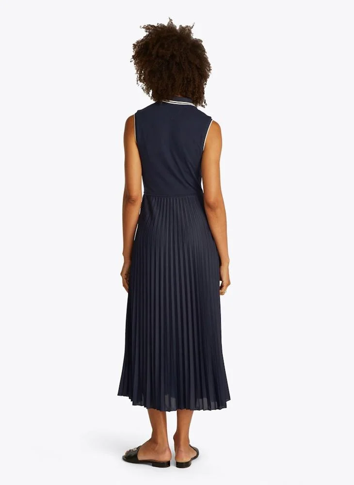 تومي هيلفيغر Polo Neck Mini Dress