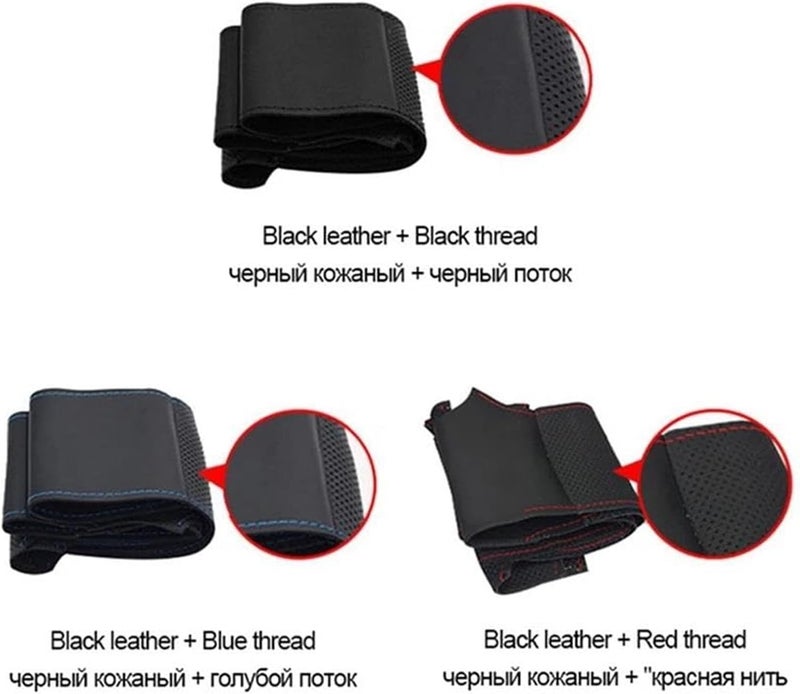Wivplex Leather Steering Wheel Cover for Opel Models - Image 4