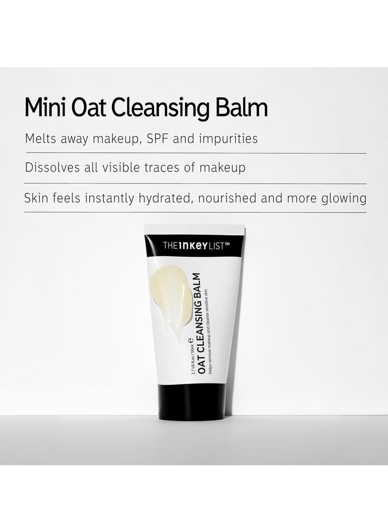 The Inkey List Oat Cleansing, Helps Remove Makeup and Cleanse Sensitive Skin 50ml  - Image 2
