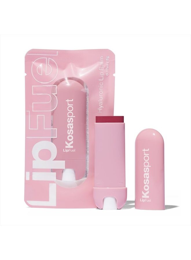 Kosas Lipfuel Hylaluronic Active Lip Balm | Hydrates, Energizes and Protects, (Rush) - Image 1