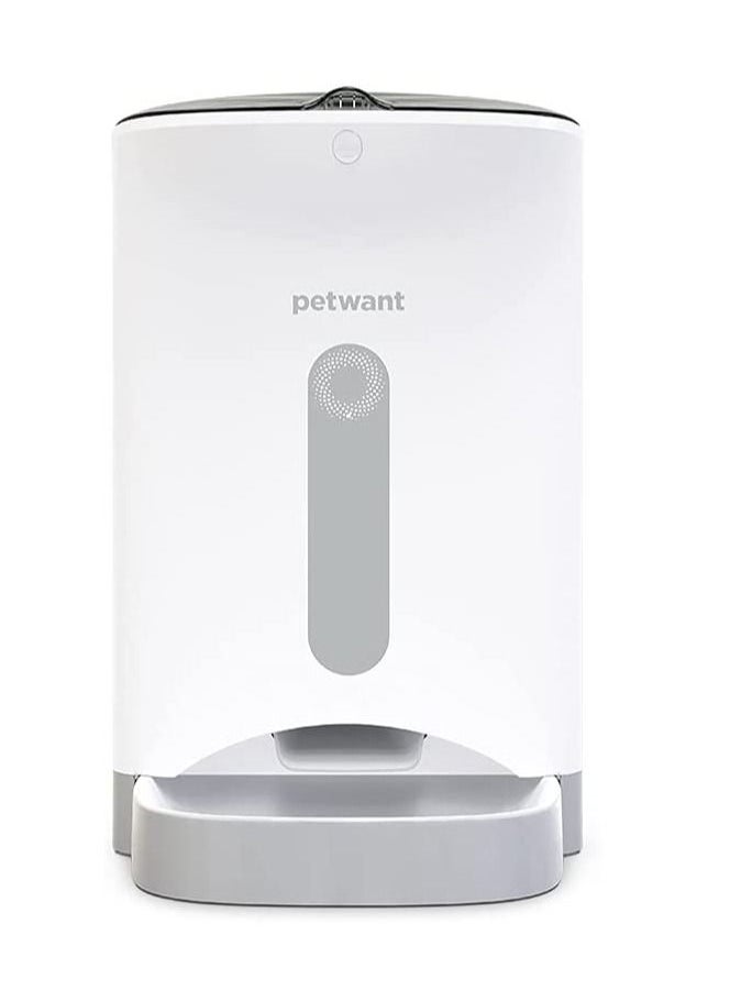 Petwant Petwant Automatic Pet Feeder Food Dispenser with 4 Meals Time Setting, 10s Voice Recording, LCD Display & Portion Control (PF-102,4.3L)  - Image 1