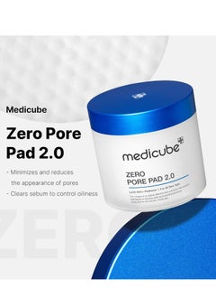 Medicube Medicube Zero Pore Pads 2.0 - Dual-Textured Facial Toner Pads for Exfoliation and Minimizing Pores with 4.5% AHA Lactic Acid & 0.45% BHA Salicylic Acid - Ideal for All Skin Types - Korean Skin Care  - Image 2