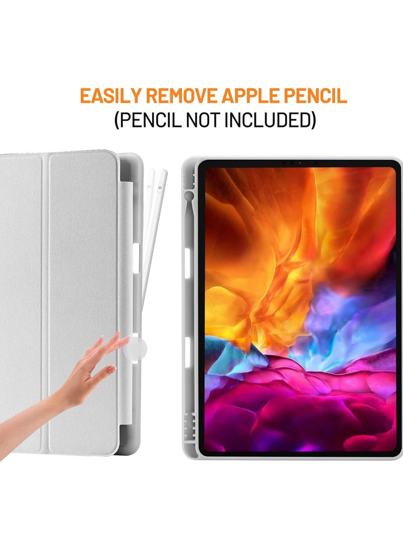 LEDIN Case Compatible with iPad 9 8 7 Generation 10.2 Inch, Model 2021/2020/2019,9th/8th/7th Case with Pen Holder, Trifold Stand Protective Case, Auto Sleep/Wake for iPad 10.2 - Image 3