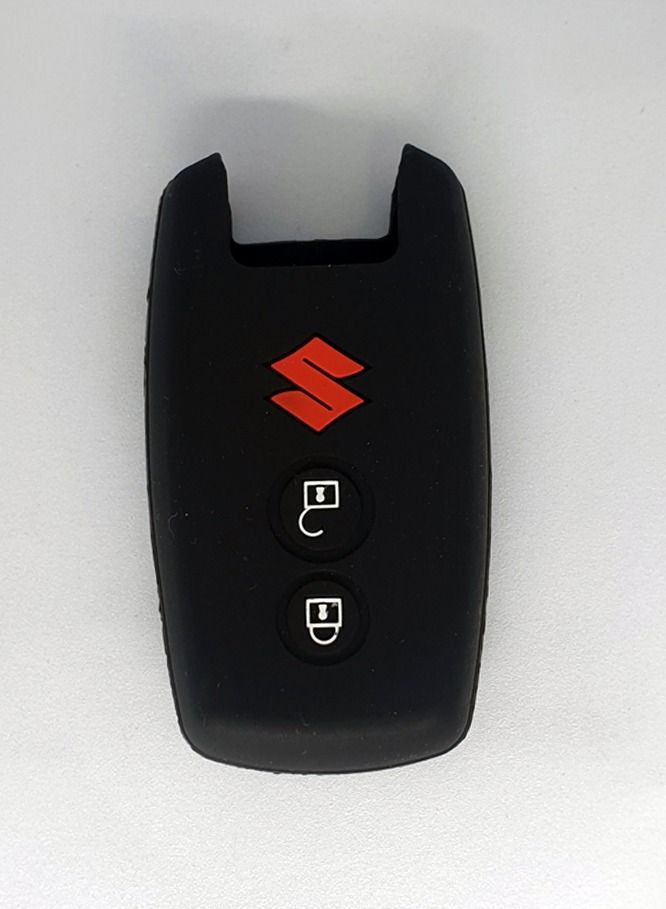 Service Zone 2 Buttons Silicon Car Key Cover For Suzuki - Image 1