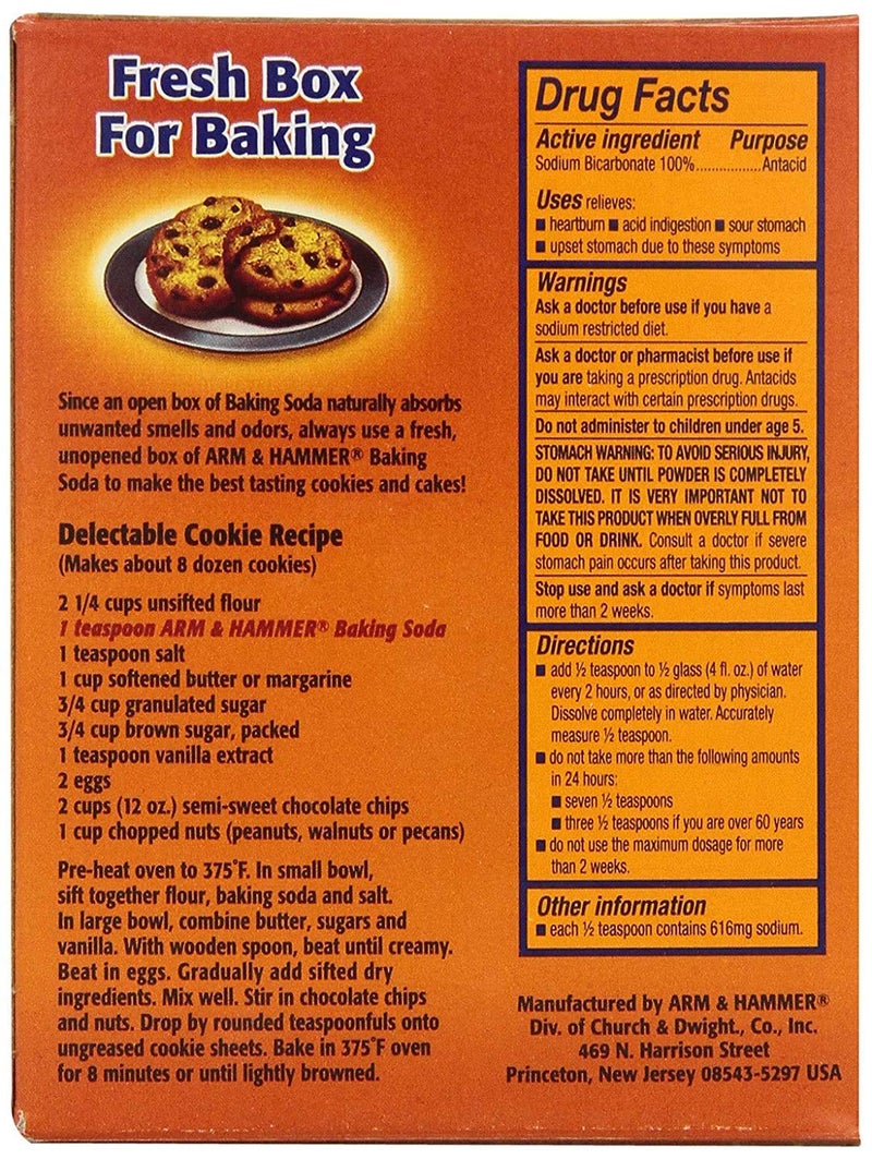 Arm & Hammer Baking Soda  16 Oz (3 Pack) - Image 2