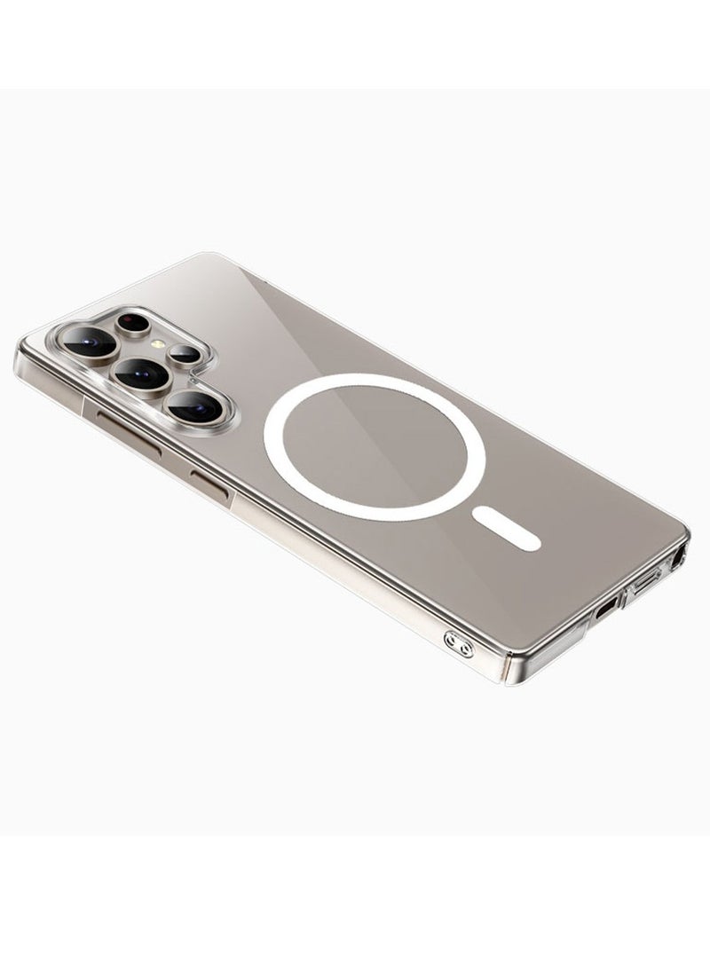 Techie حافظة ماغسيف صلبة شفافة لجهاز سامسونج جالاكسي S25 ألترا – رفيعة جداً ومناسبة بشكل نحيف ومضادة للاصفرار - Image 5