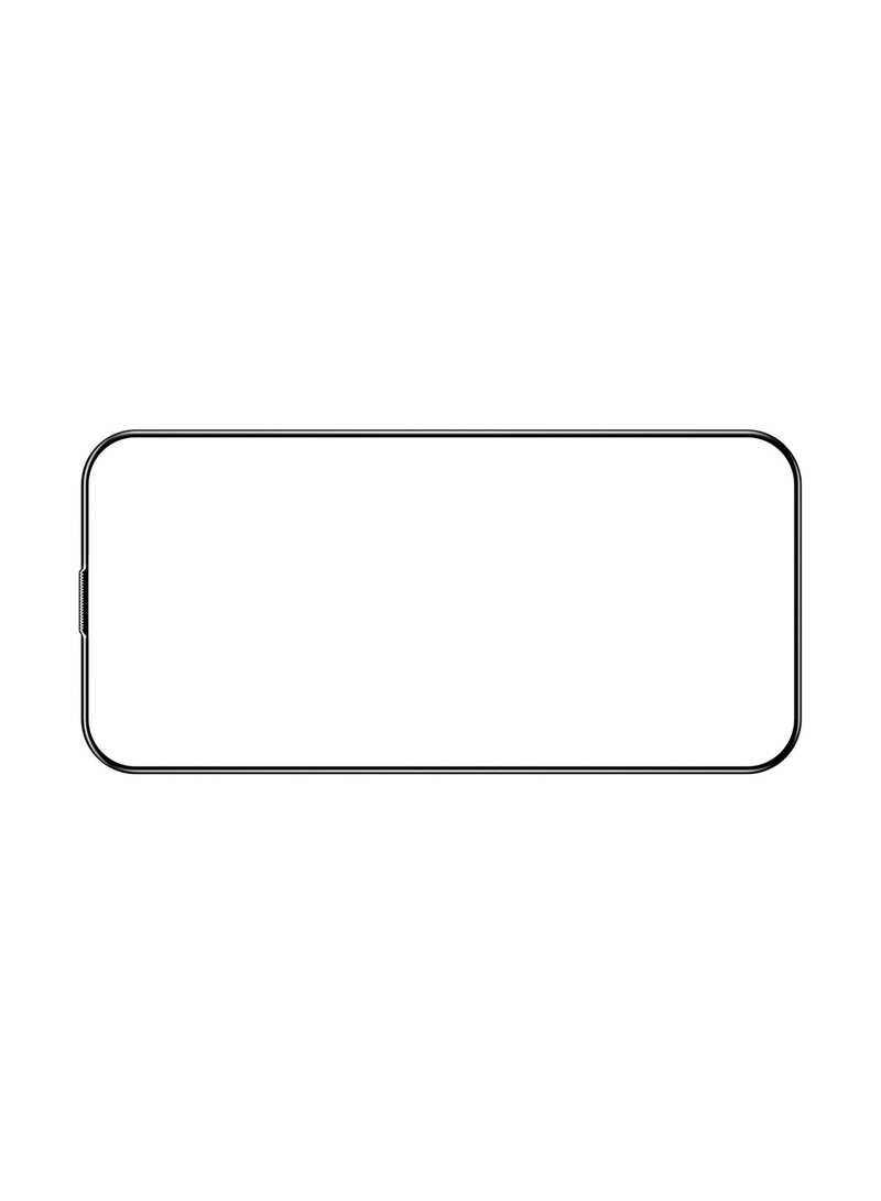 GREEN LION iPhone 15 Pro Screen Protector 3D Silicone Plus High-Definition Edge Glass / Anti Scratch / Anti Fingerprint / Grease Resistance / Crystal Clear / Highly Responsive / Bubble Free - Black Edge/Clear - Image 3