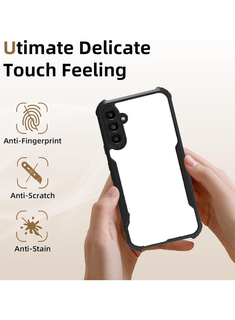 For Samsung Galaxy A36 Case Soft TPU with Acrylic Back, Full-Body Drop Proof Phone Case Shockproof Protective Cover  - Image 3