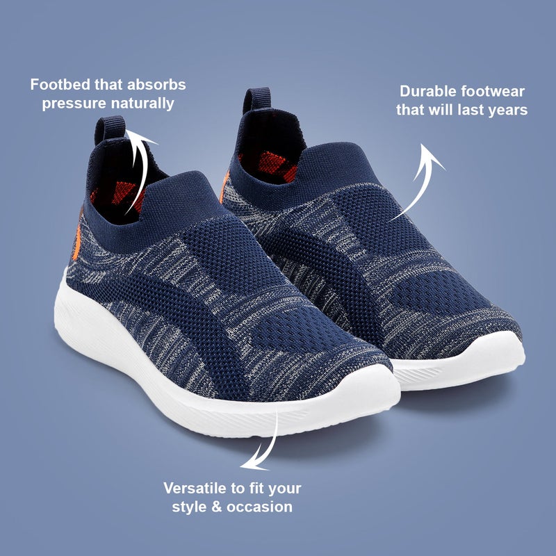 Face أحذية رياضية بحرية للرجال - Image 3