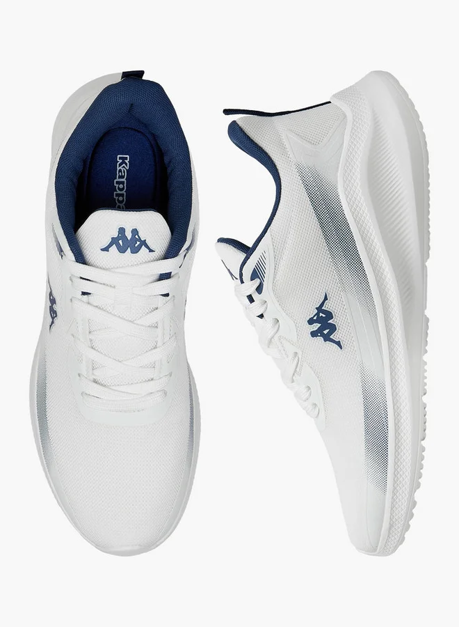 Kappa Men's Logo Print Lace-Up Sports Shoes