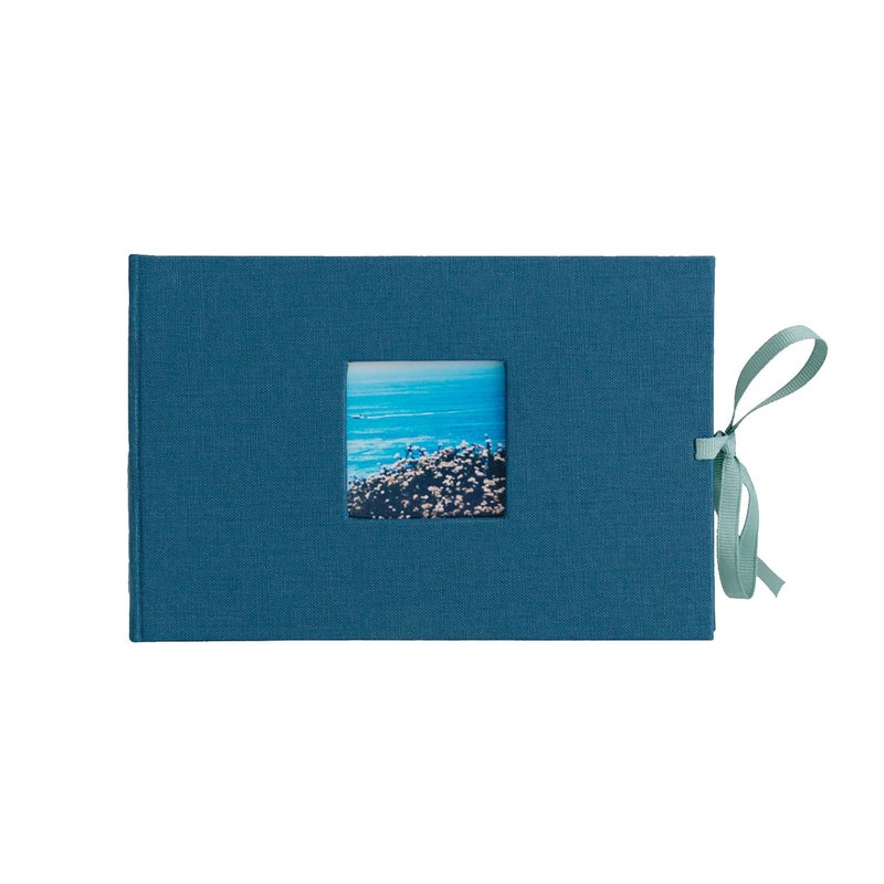 Kolo Noci Small 4x6 Photo Album Holds 24 Photos Ideal for Weddings and Baby Books Lake - Image 1