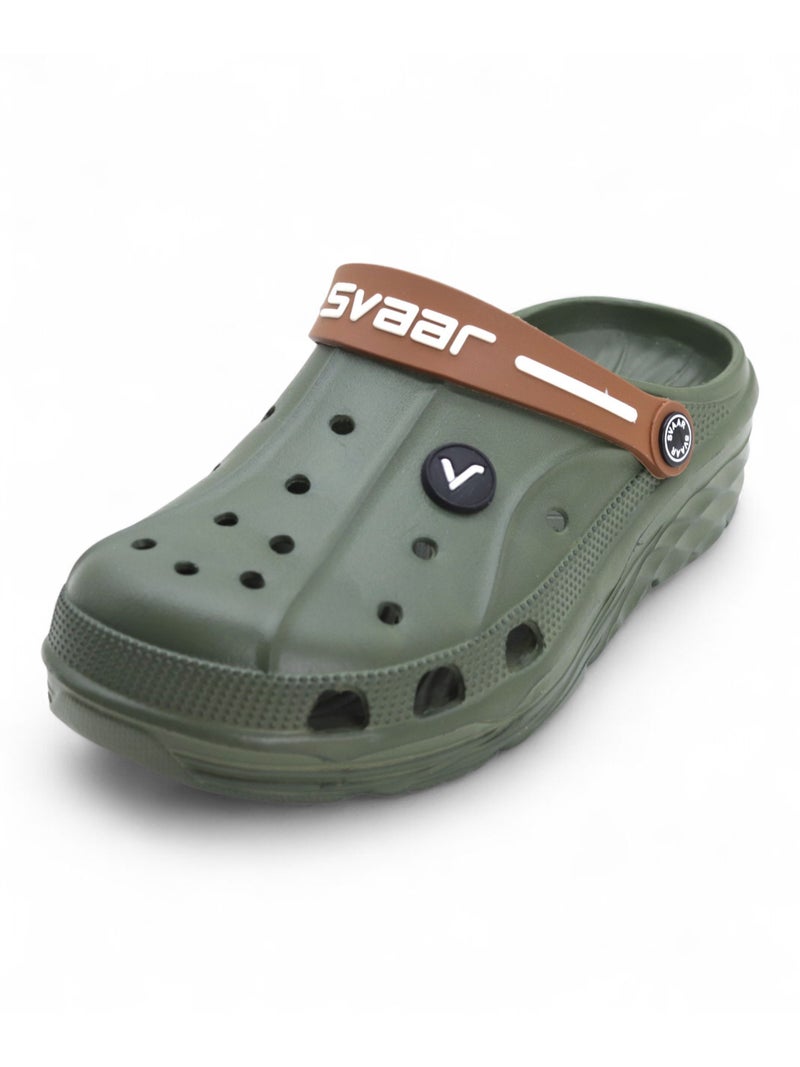 SVAAR صنادل سفار الكاجوال للرجال من EVA الناعمة والمرنة والمضادة للانزلاق مع حزام خلفي - Image 3