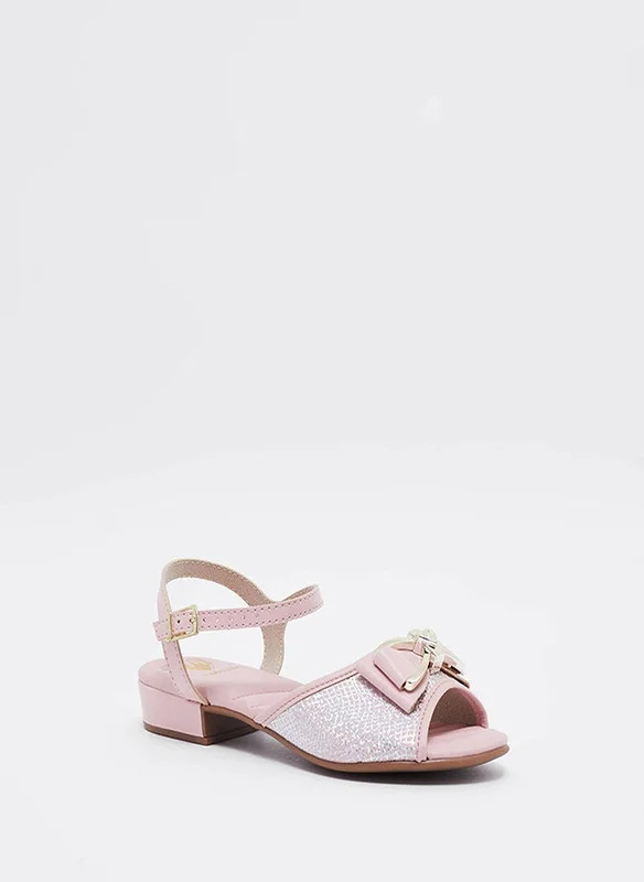 موليكينها MOLEKINHA Sandals with Back strap For Junior Girls, Pink