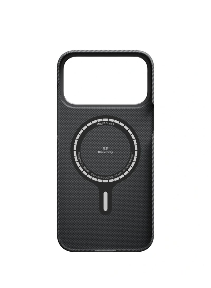 بيتاكا جراب بيتاكا فائق النحافة لهاتف iPhone 17 Pro - أسود/رمادي - Image 2