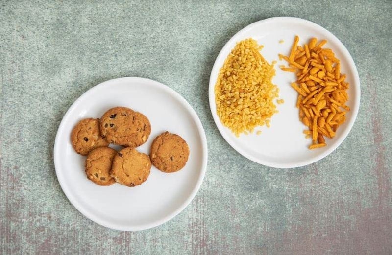 Coolkart مجموعة كولكارت 6 قطع أطباق دائرية كاملة آمنة للاستخدام في الميكروويف وغير قابلة للكسر (بيضاء) (صنع في الهند) - Image 2