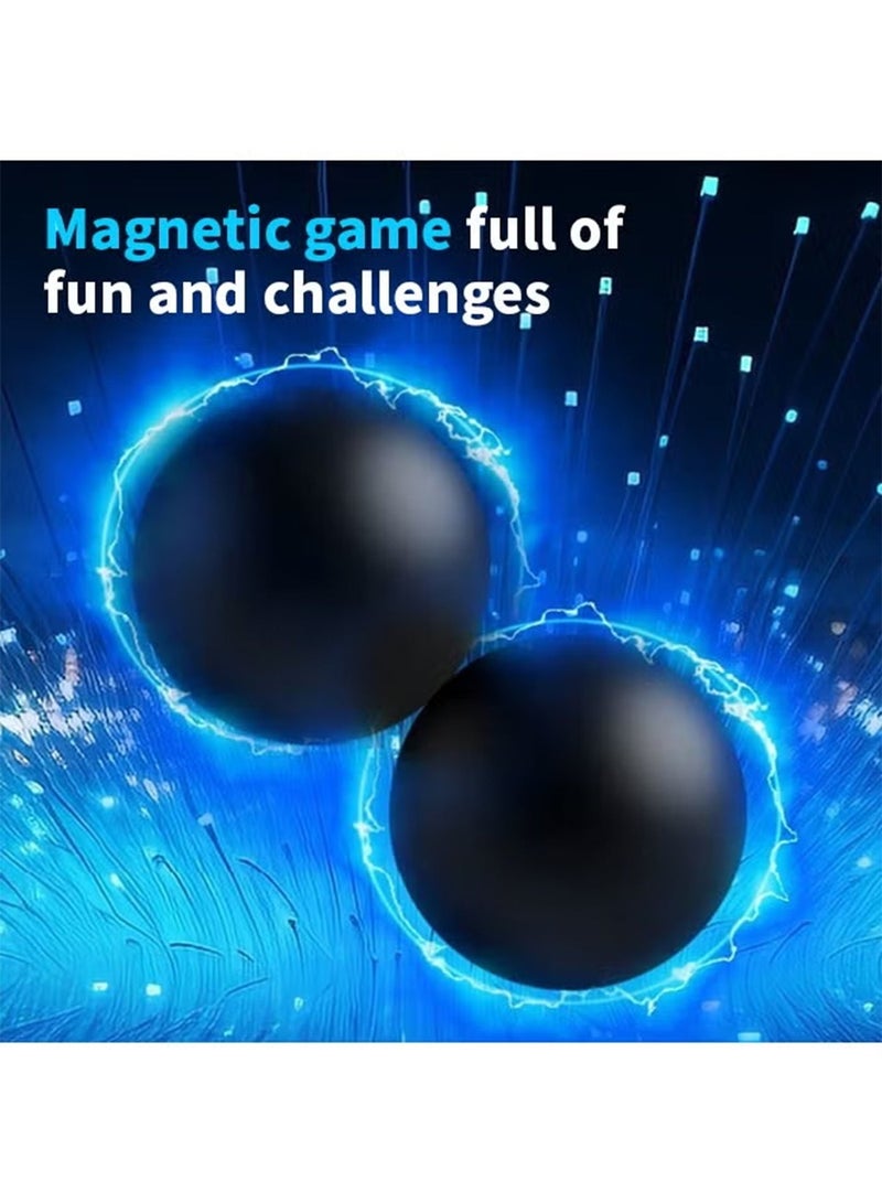 جمال لعبة شطرنج مغناطيسية مع 30 قطعة وعجلة التحدي، لعبة مغناطيسية تفاعلية متعددة اللاعبين، لعبة عائلية ولعبة حفلات للأطفال والكبار - Image 4