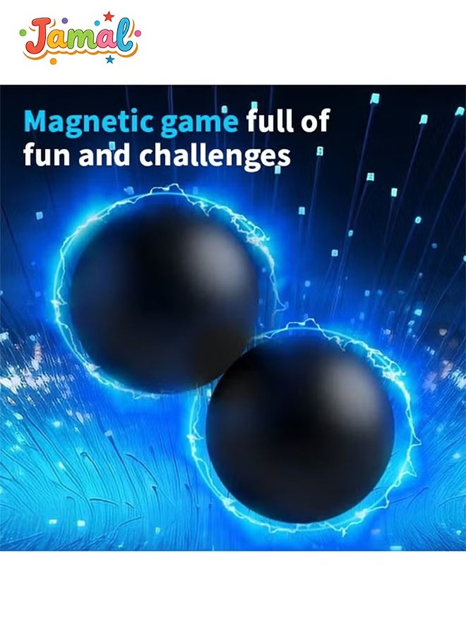Jamal Magnetic Chess Game with 30 Pieces & Dare Wheel, Multiplayer Interactive Magnet Game, Family Game Party Game for Children and Adults - Image 4