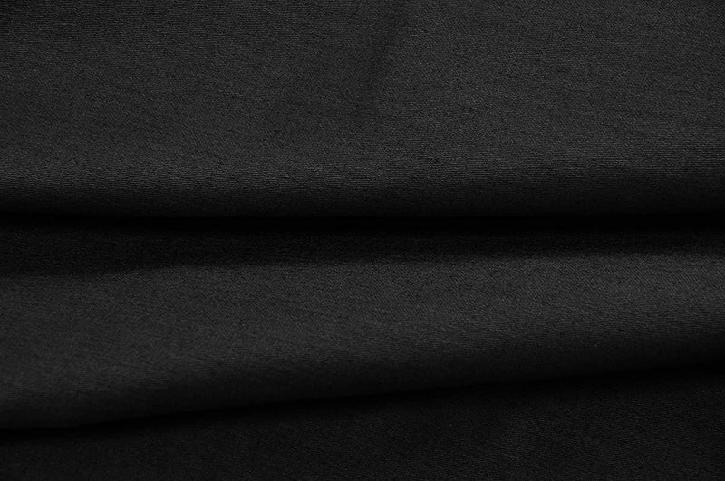 BEVI-Home Microfiber 144 TC Solid Double Bedsheet with Pillow Cover Size (90x90) and Pillow Cover Size (18x28). (Double, Black) - Image 3