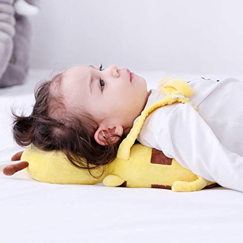 Feidoog Baby Head Protector Cushion Backpack with 3 Knee Pads for Walking & Crawling,Bee - Image 5