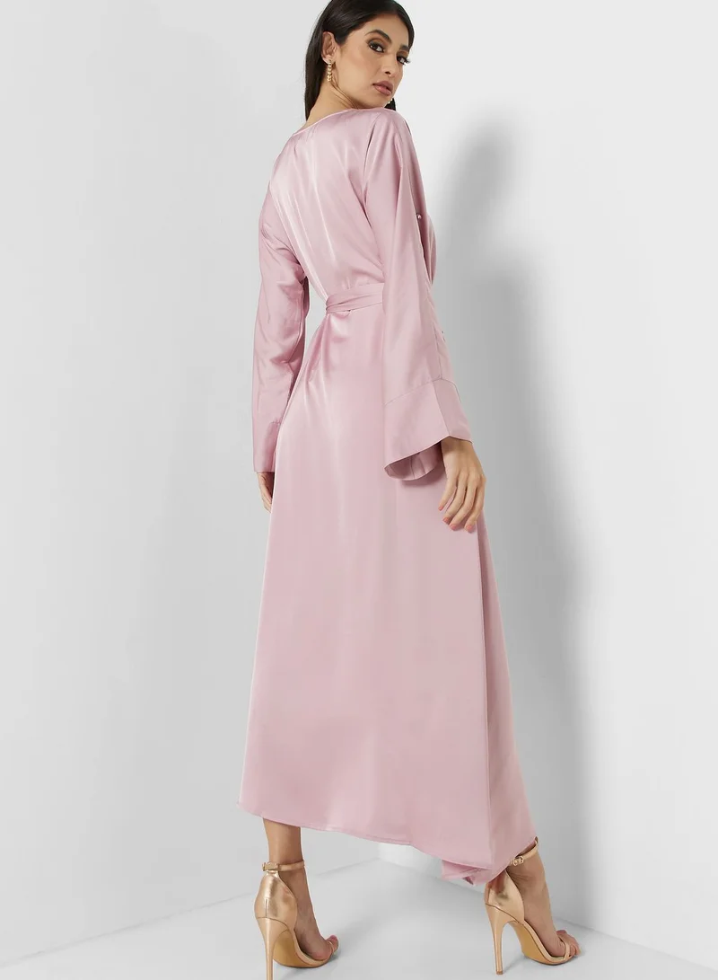 Khizana Relaxed Satin Dress