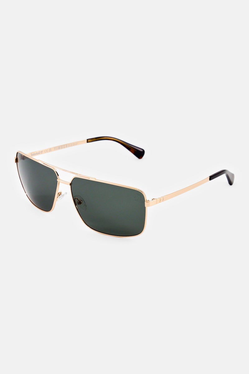 Timberland Men TB00030 Square Sunglasses, Rose Gold - Image 3
