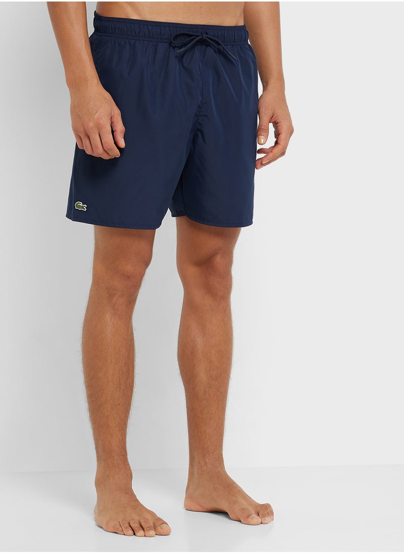 LACOSTE - Logo Drawstrings Shorts - Image 1