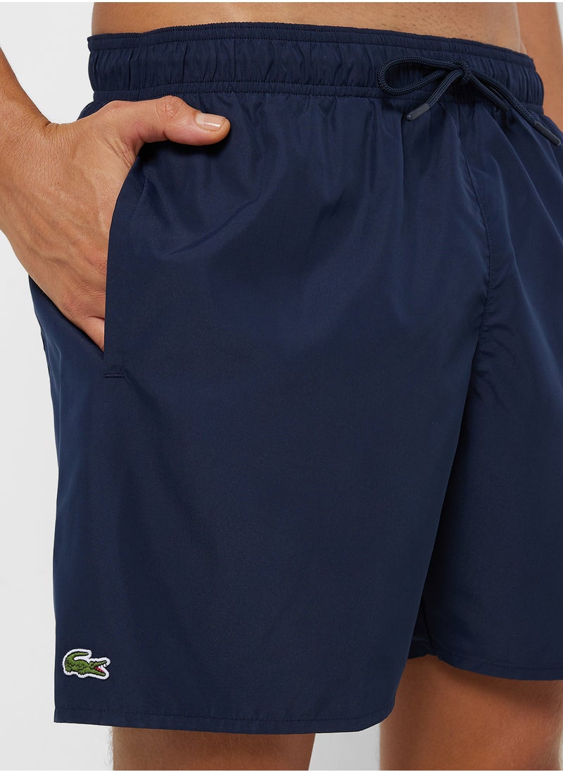 LACOSTE - Logo Drawstrings Shorts - Image 1