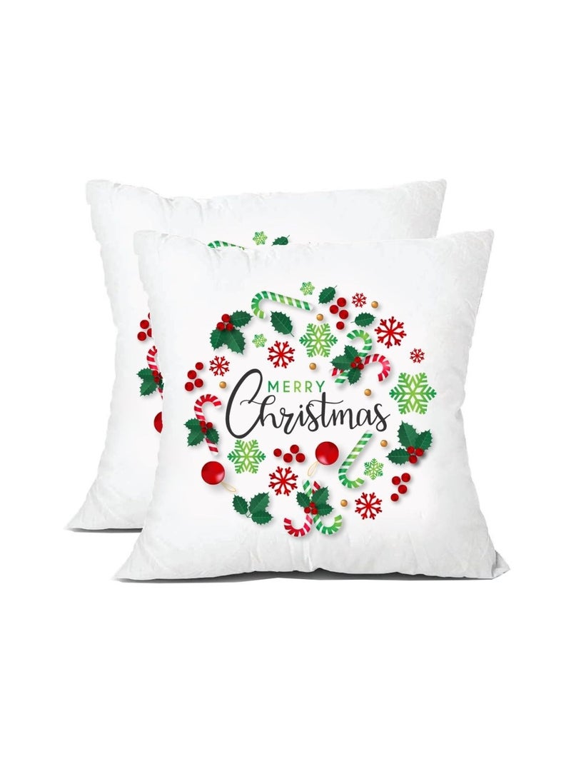 PRINTSHOP4ME Christmas Pillow-Soft Decorative Throw Pillow With Designs Great For Living Room,Bedroom,Couch Or Sofa,Perfect Holiday Decor For Winter Look,Home Decoration Decor - Image 2