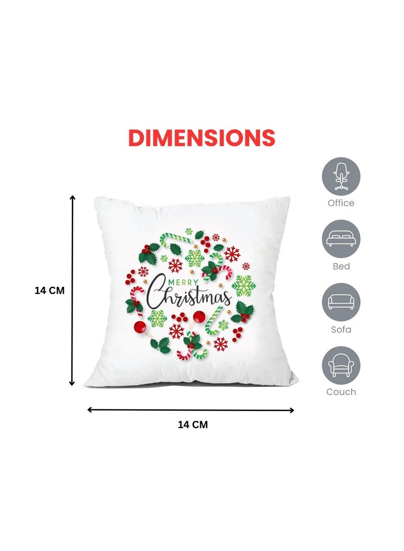 PRINTSHOP4ME Christmas Pillow-Soft Decorative Throw Pillow With Designs Great For Living Room,Bedroom,Couch Or Sofa,Perfect Holiday Decor For Winter Look,Home Decoration Decor - Image 3