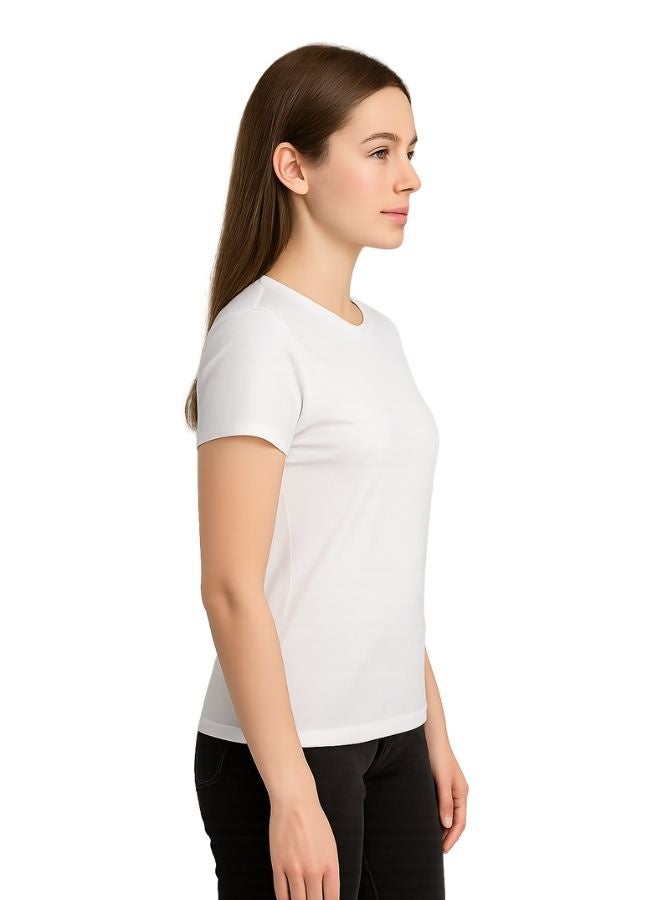 PRINTSHOP4ME Arafah Day Special Women’s Cotton T-Shirt–Premium Quality Round Neck Short Sleeve Islamic T-Shirt For Women | Soft Breathable Fabric | Comfortable Daily Wear  - Image 4