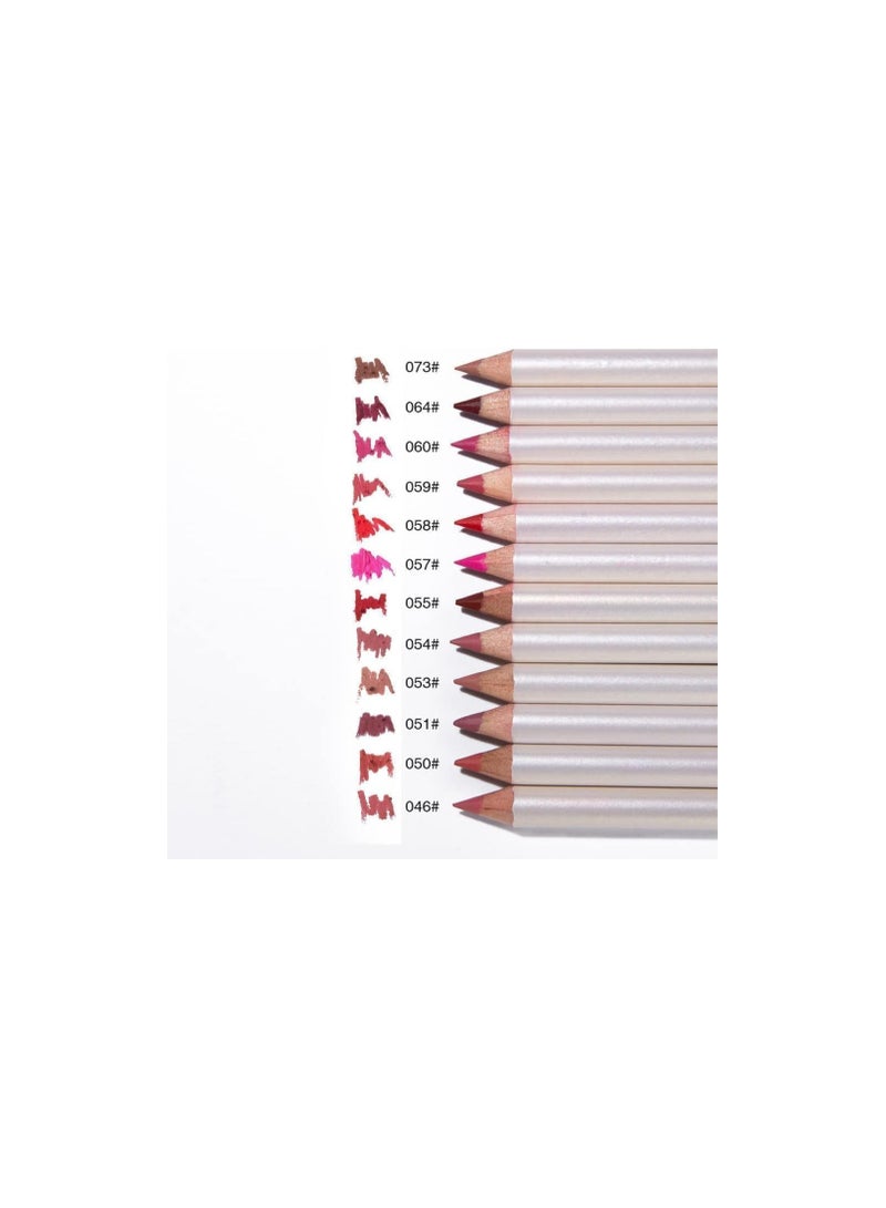 Mn Smoothing 12 Piece Lip Liner Pencil Set - Image 3