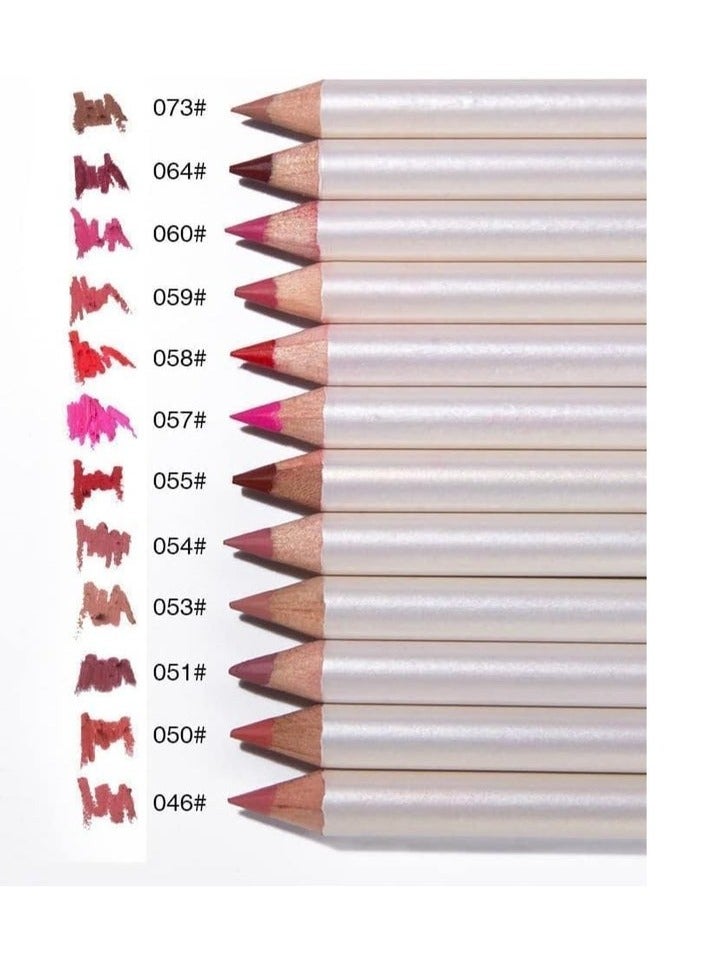Menow Smoothing 12 Piece Lip Liner Pencil Set - Image 3
