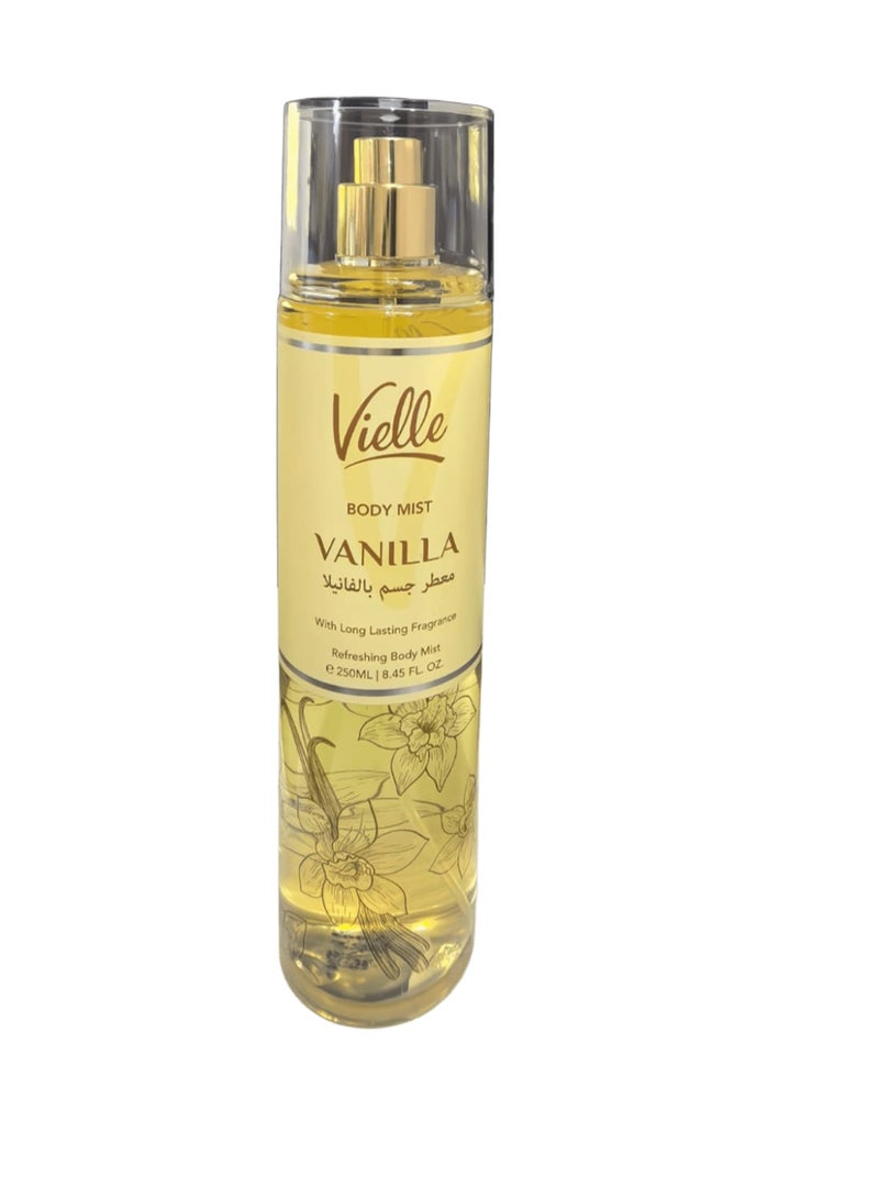 vielle with VANILLA Body Mist 250ML