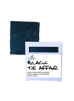 BLUEBYRD SOAP CO. BLUEBYRD Soap Co Activated Charcoal Natural Soap Bar for Men  Charcoal Helps Acne Blackheads Eczema Psoriasis Sensitive Skin  Vegan Charcoal Body Soap  Facial Cleanser for Oily Skin BLACK 