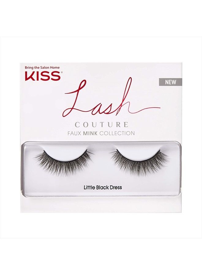 KISS Kiss Lash Couture Faux Mink Little Black Dress, 0.6 Ounce  - Image 1