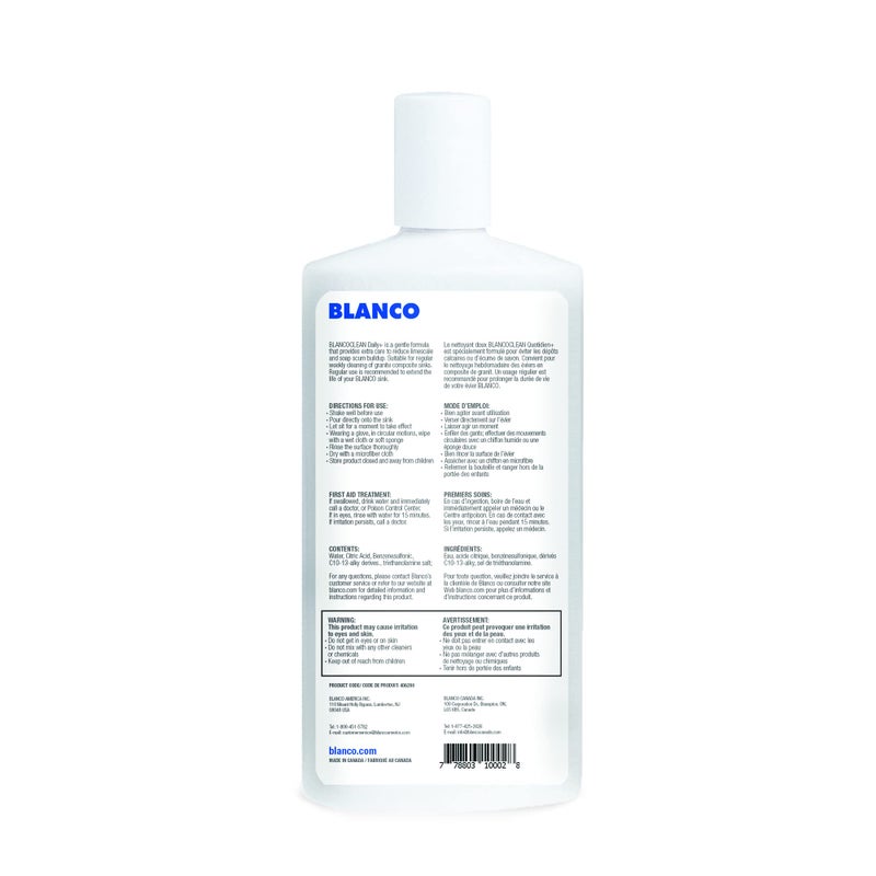 BLANCO 406200 BLANCOCLEAN Daily Silgranit Sink Cleaner, 16 Oz, White - Image 2