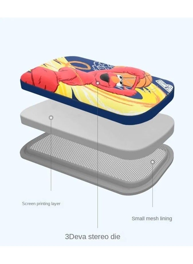 QSHOP - QSHOP®Cartoon Pencil Case & Pencil Case, Multifunctional Pencil Case for Boys and Girls with Inner Mesh Pocket Perfect Organizer for Pens, School Supplies - Image 1