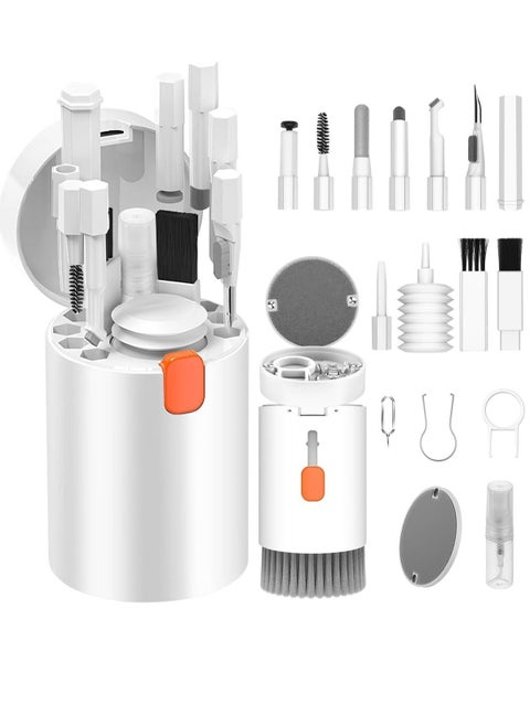 ELTRAZONE "20-Piece All-in-One Cleaning Set: Ideal for Keyboards, AirPods Pro, Laptops, Phones, and Monitors"