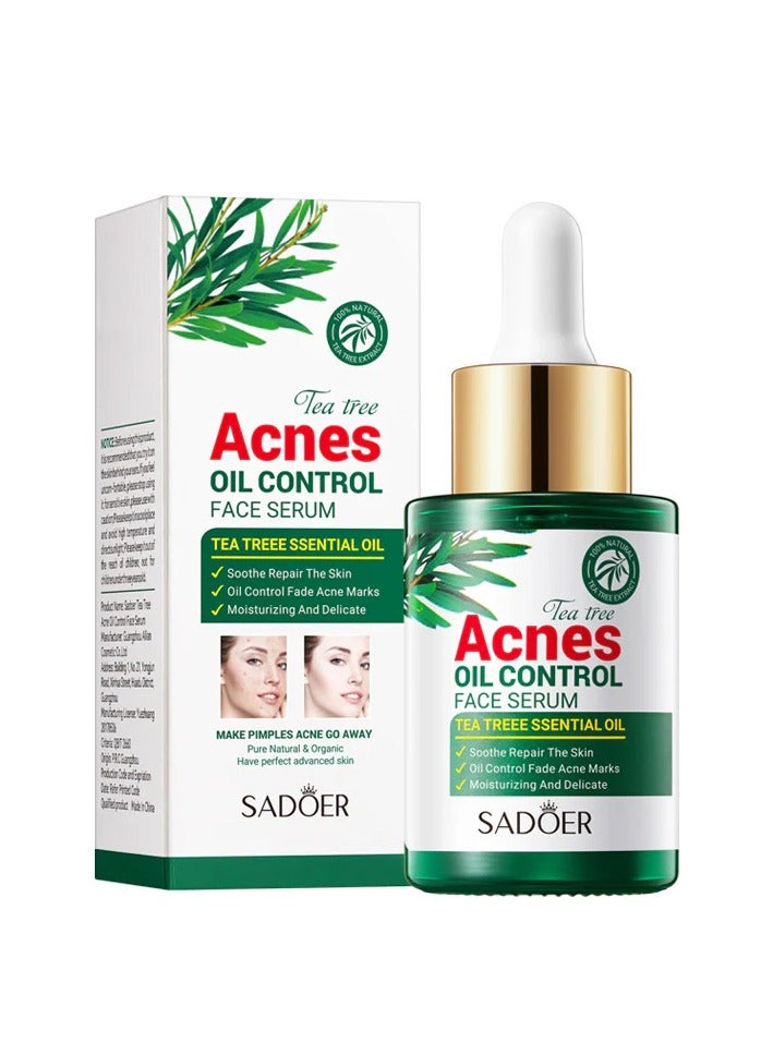 SADOER Sadoer Tea Tree Acnes Oil Control Face Serum  - Image 1